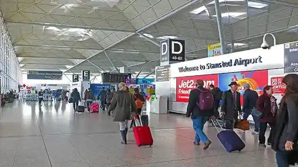Stansted Airport terminal building